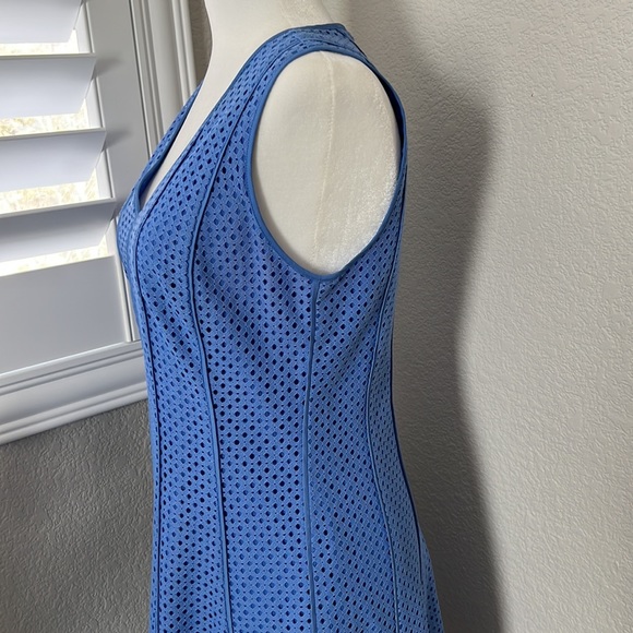 Ann Taylor Flare Periwinkle Blue Dress - Picture 4 of 11